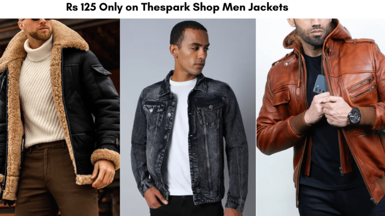 Upgrade Your Style for Just Rs 125: Shop Mens Jacket at TheSpark Shop Now!